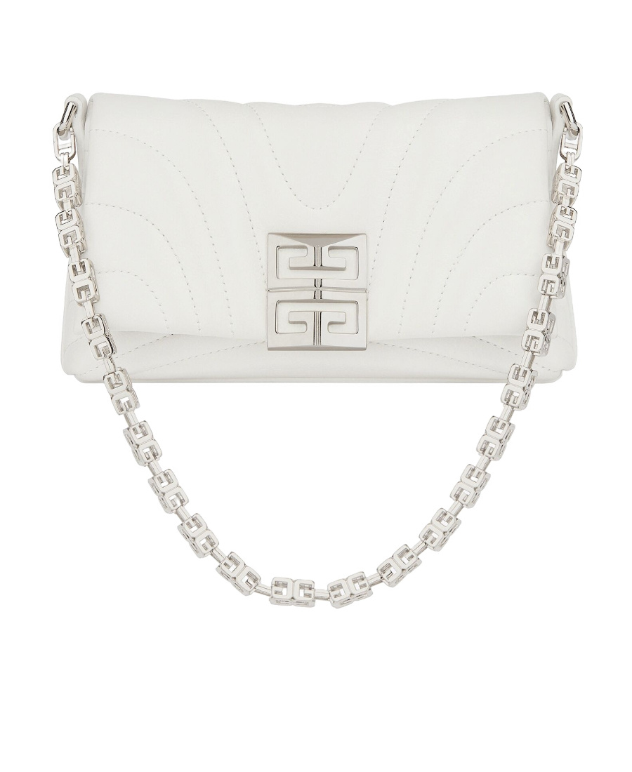 Givenchy Micro 4g Soft Shoulder Bag In White