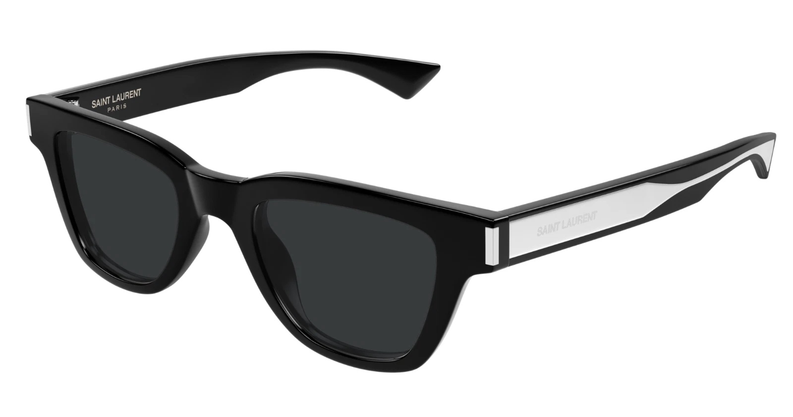 Saint Laurent Square-frame Sunglasses In Black