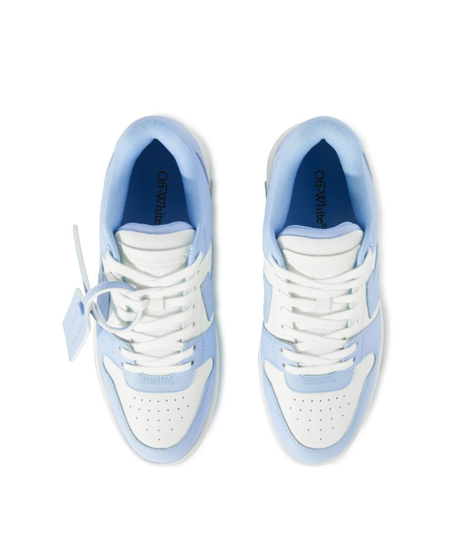 Off-white Out Of Office Arrow Bicolor Sneakers In Blue