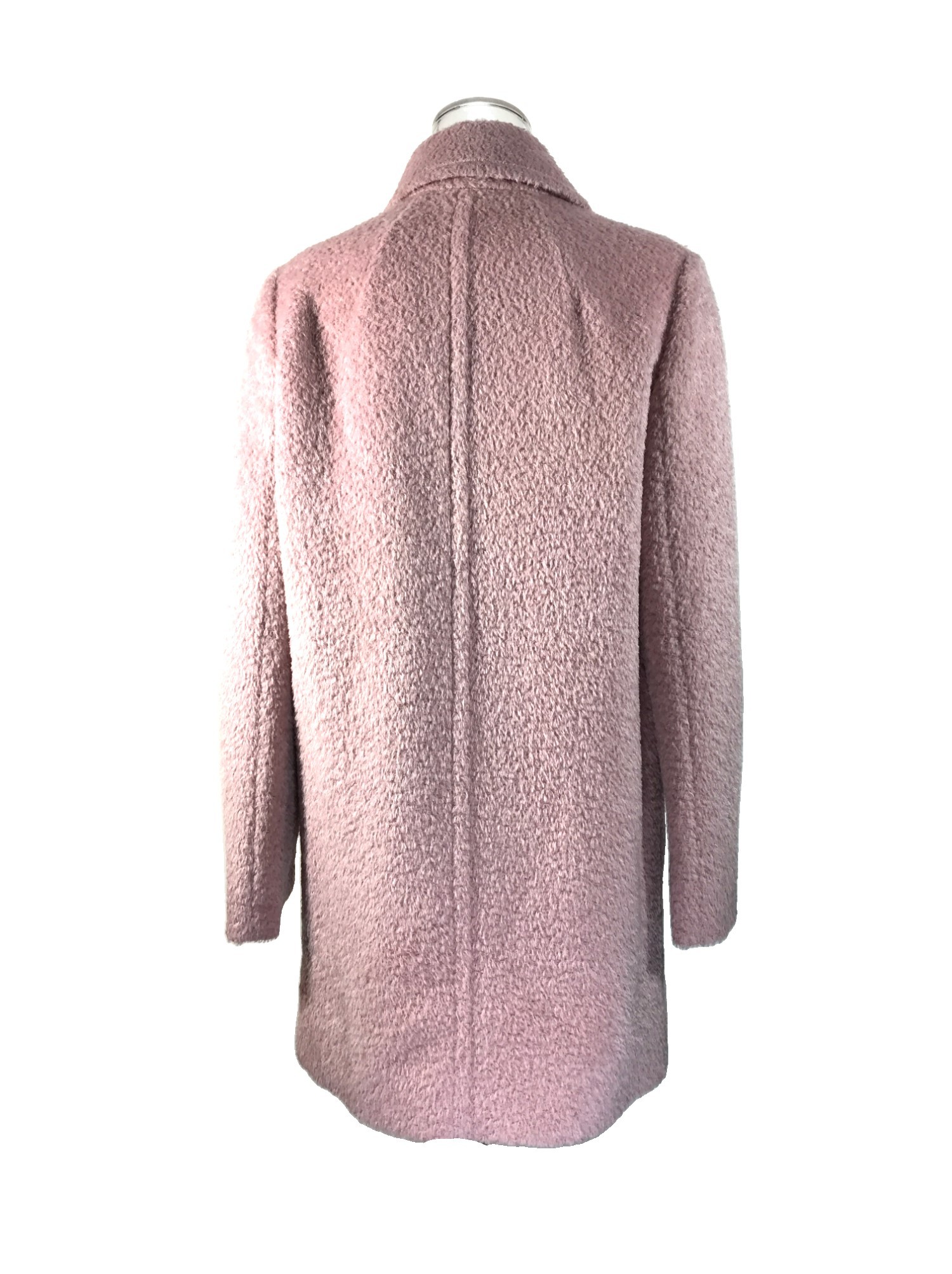 Max Mara Long-sleeved Coat In Nude