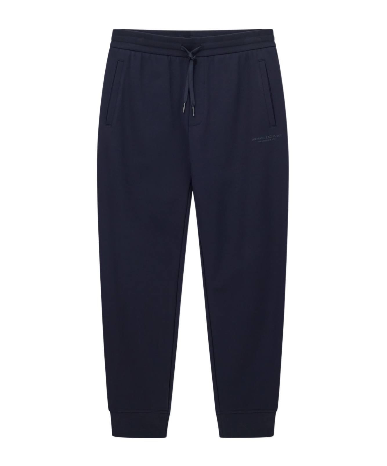 Armani Exchange Logo Jogging Pants In Blue