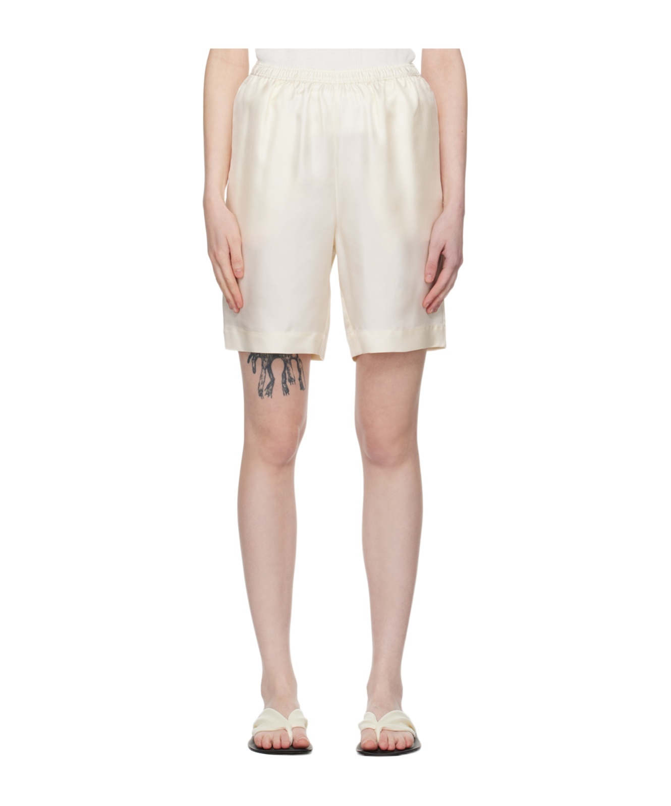 LOULOU STUDIO WIDE LEG SHORTS