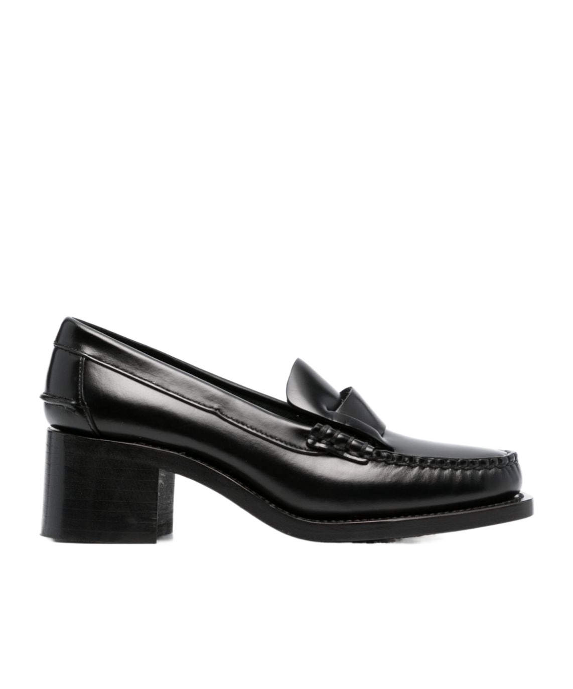 Hereu Sineu 50mm Leather Loafers In Black