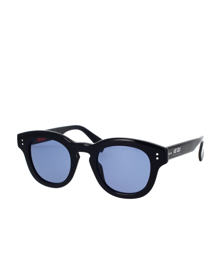 Kenzo Logo Sunglasses In Blue