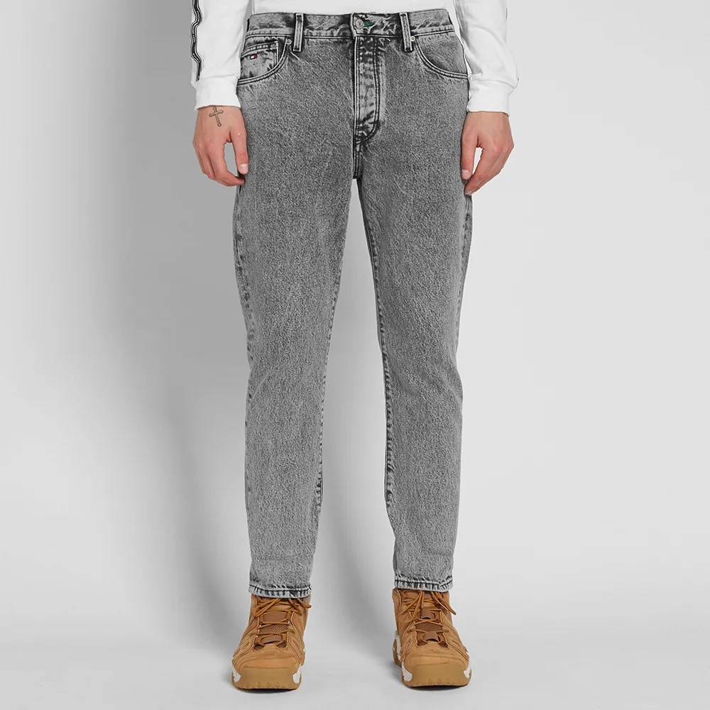 Shop Tommy Hilfiger Straight Jeans In Gray