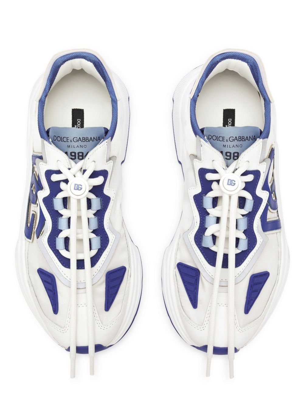 Dolce & Gabbana Daymaster Dg Logo Runner Sneakers In White