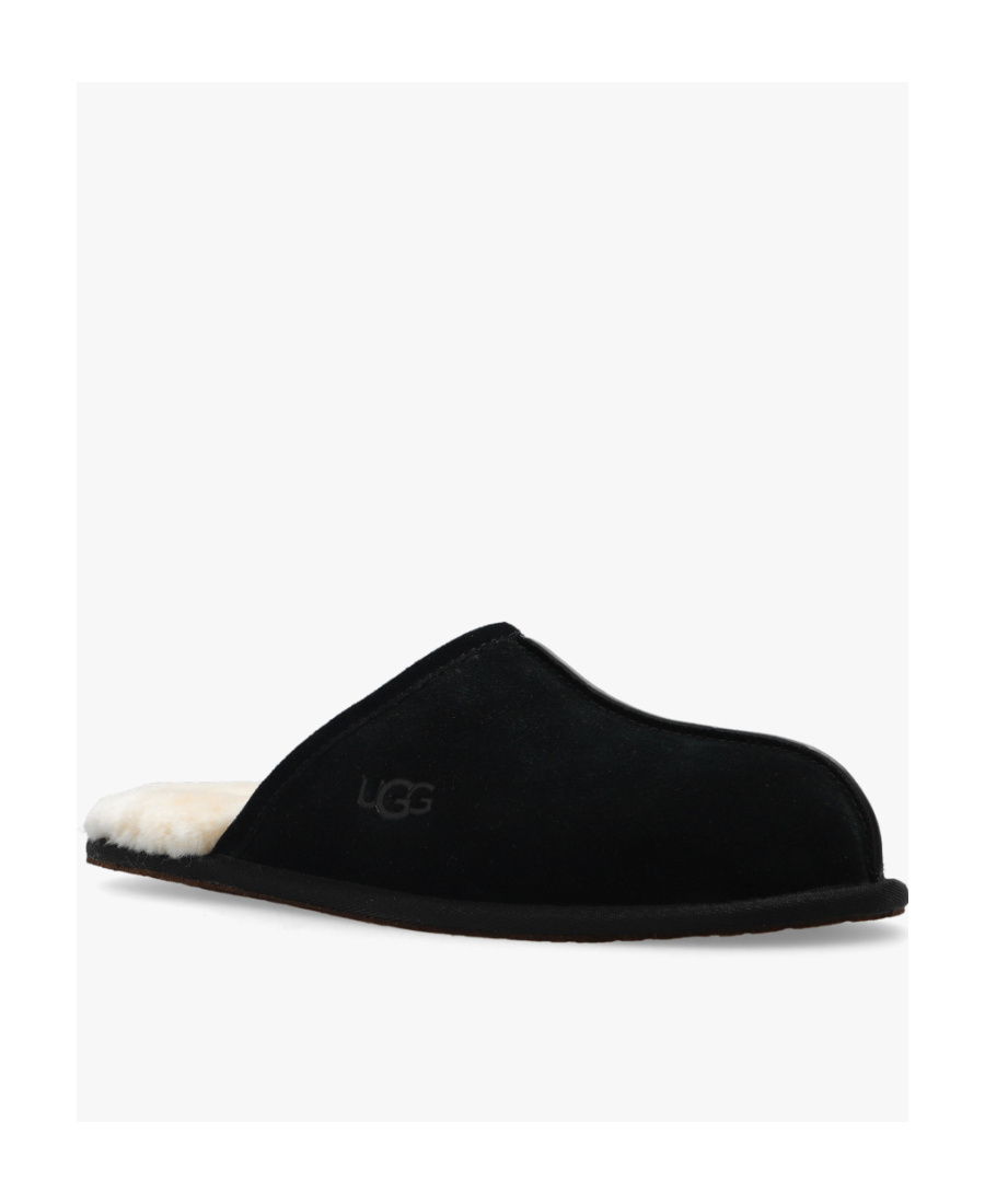 Ugg Flat Slippers In Black