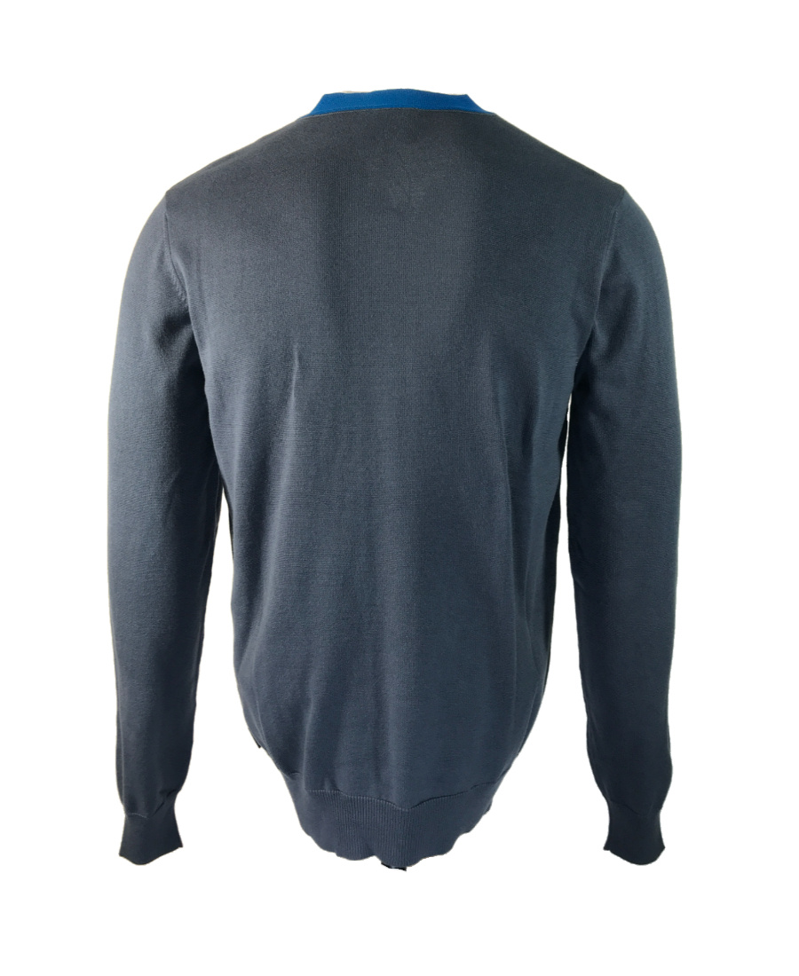 Armani Collezioni Logo Sweater In Black