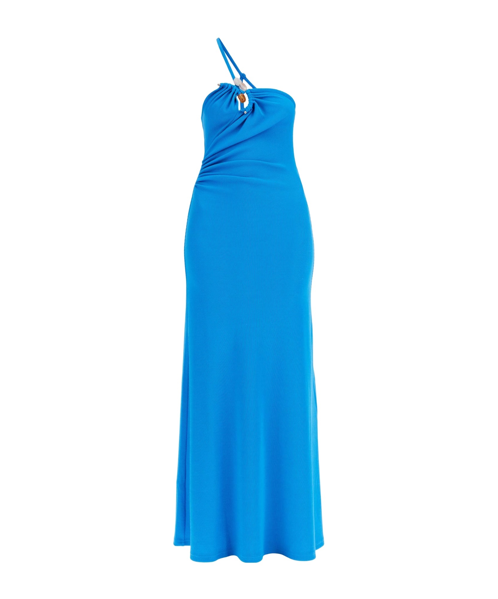 Christopher Esber One-shoulder Maxi Dress With In Blue