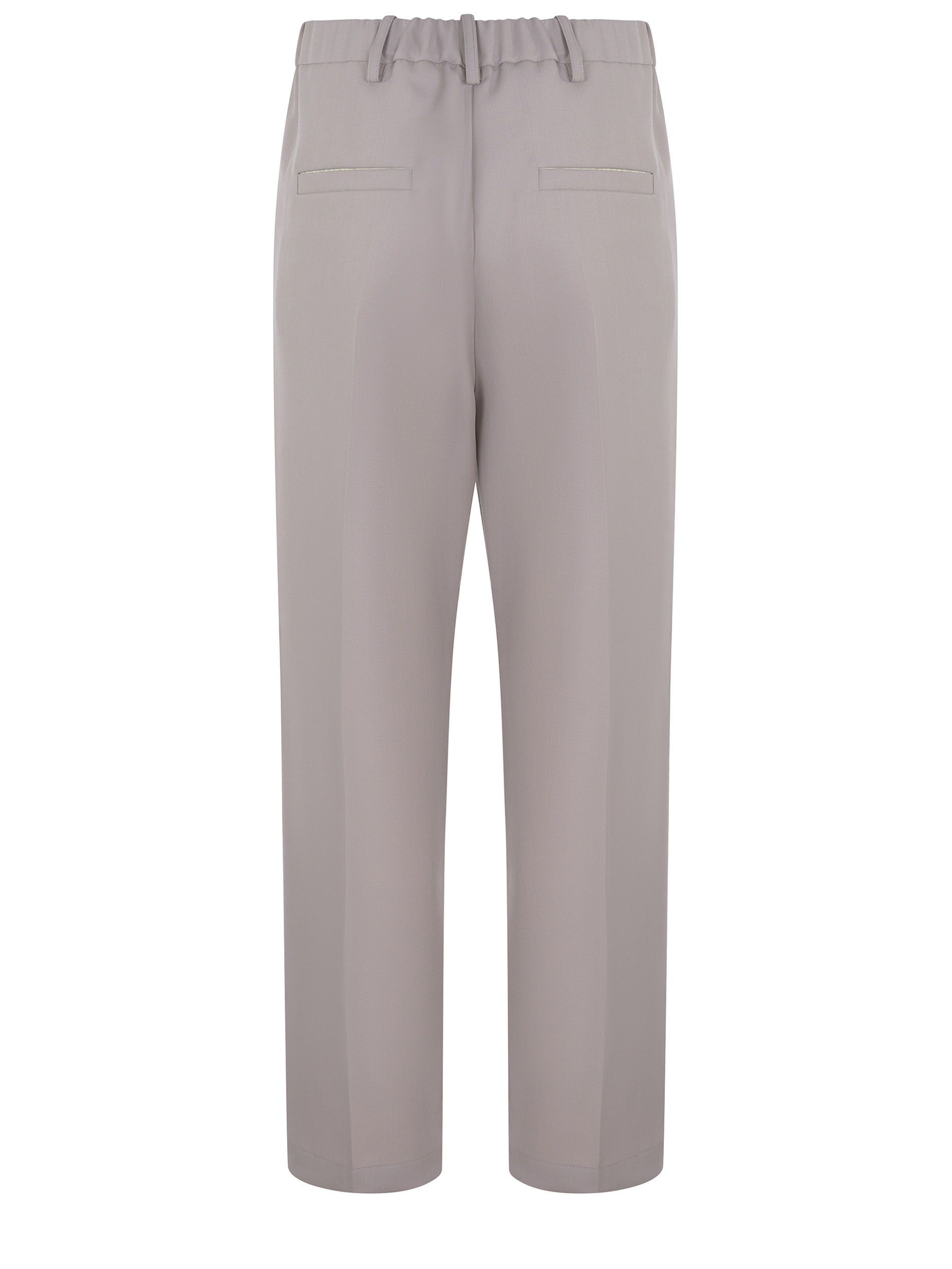 Alysi Pressed-crease Trousers In Multi