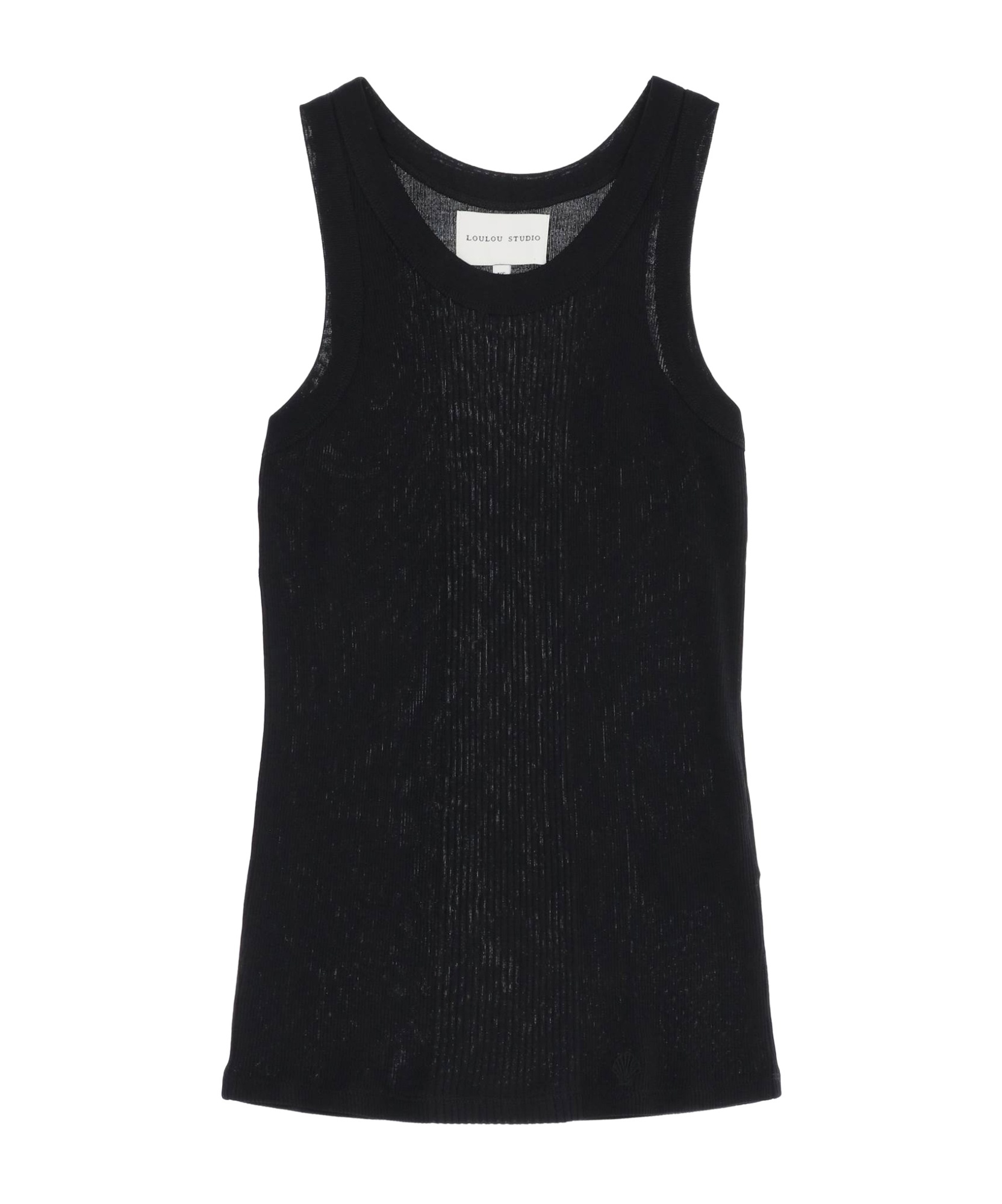 LOULOU STUDIO LOULOU STUDIO LIMBA RIBBED TANK TOP