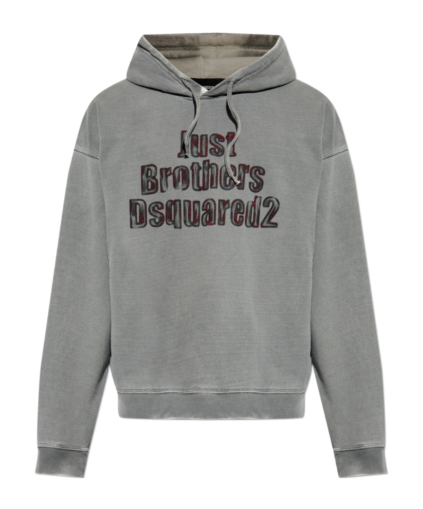 Dsquared2 Long-sleeved Sweater In Gray