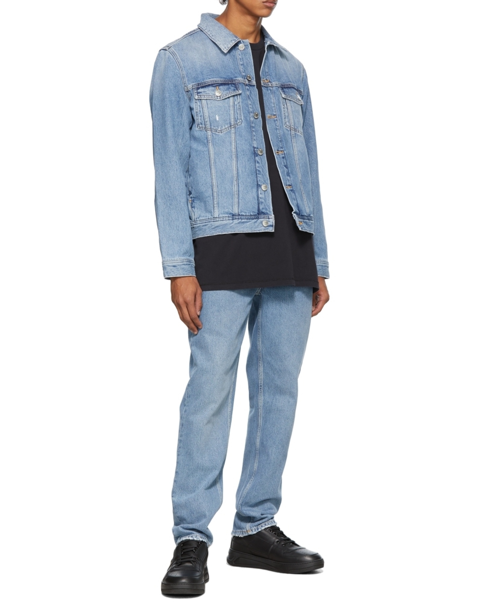 WON HUNDRED LOGO JEANS