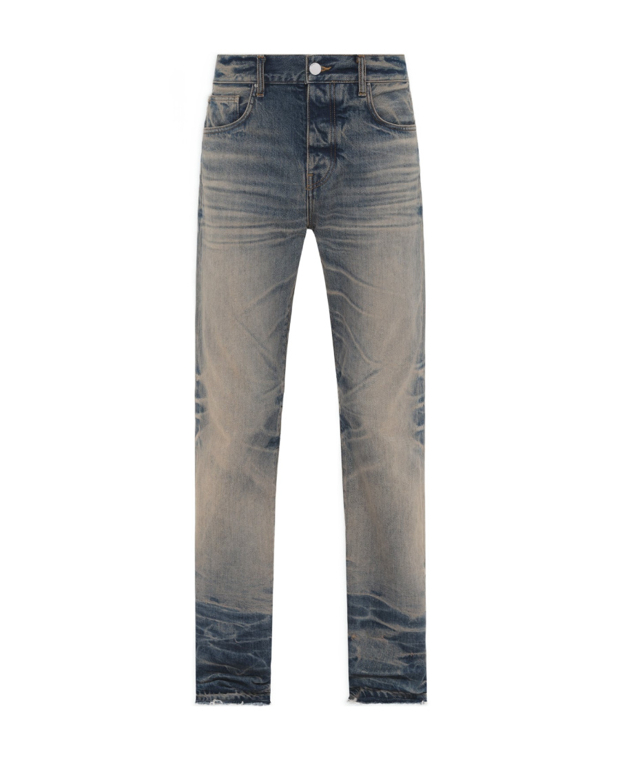 AMIRI RELEASE HEM STRAIGHT-LEG JEANS