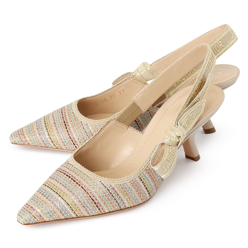 Dior Cusp High-heeled Shoes In Nude