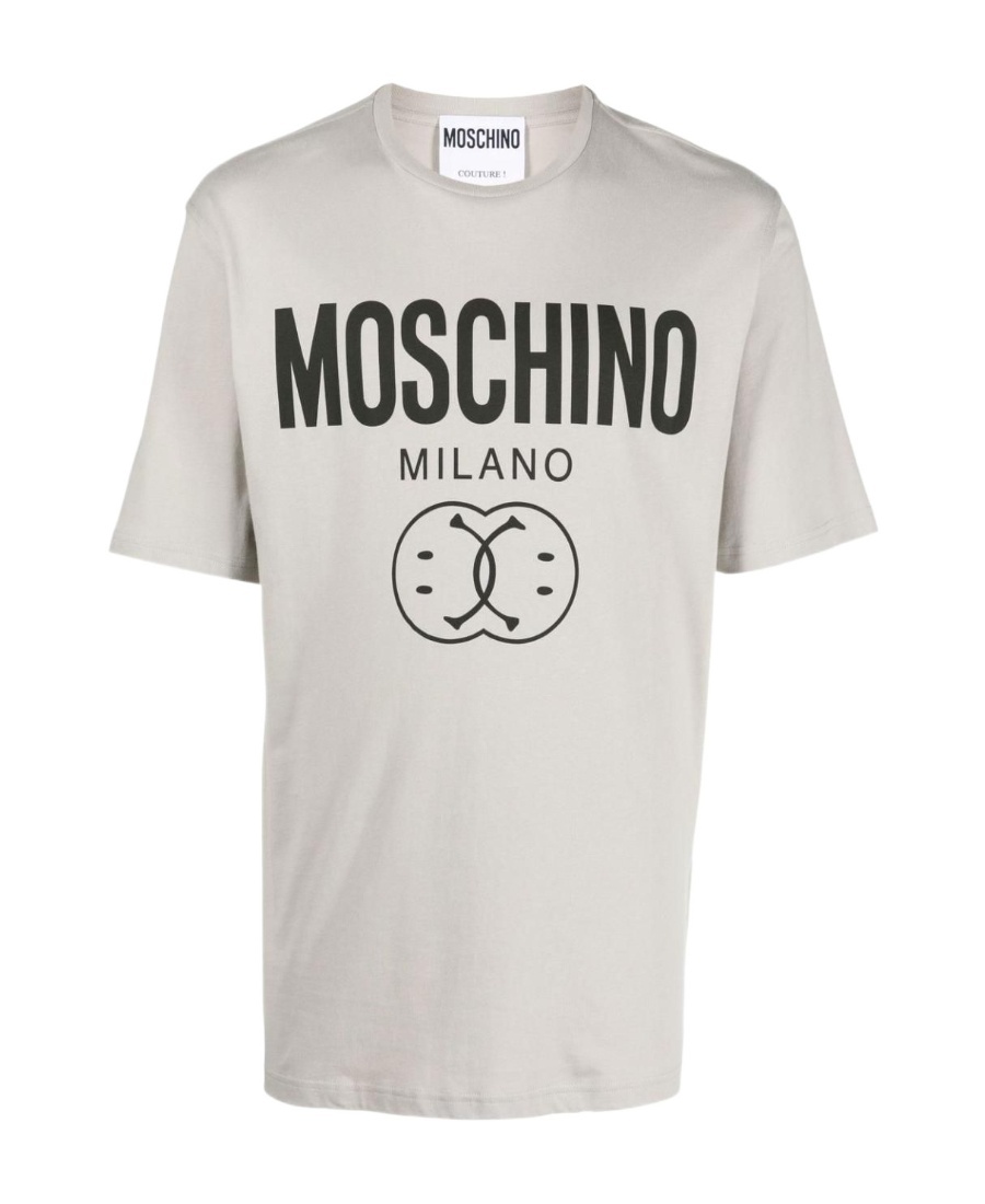 Moschino Logo-print Short-sleeved T-shirt In White