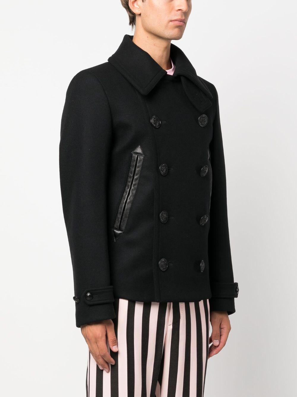 DSQUARED2 DOUBLE-BREASTED BUTTONED JACKET
