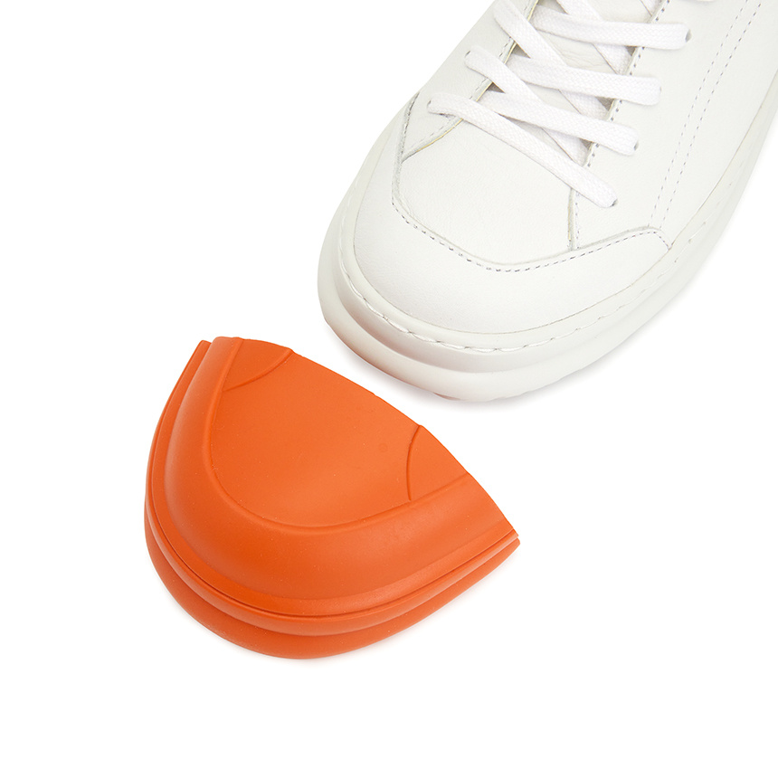 Camper Junction Runner Leather Sneakers In White