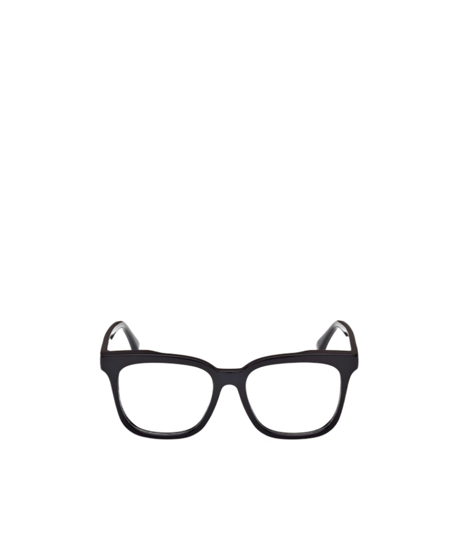 Max Mara Square Frame Glasses In Black