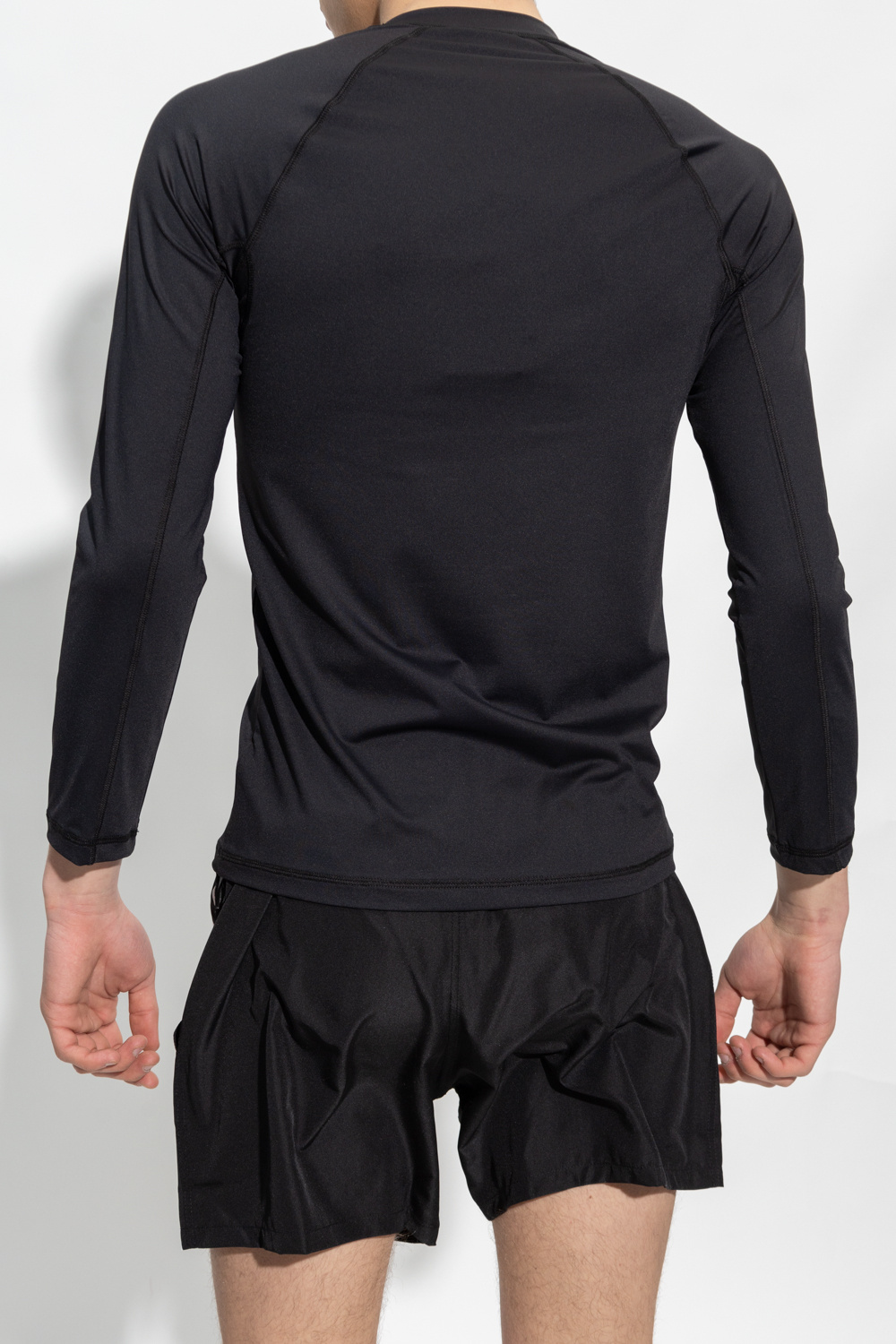 Balmain Logo-print Slim T-shirt In Black