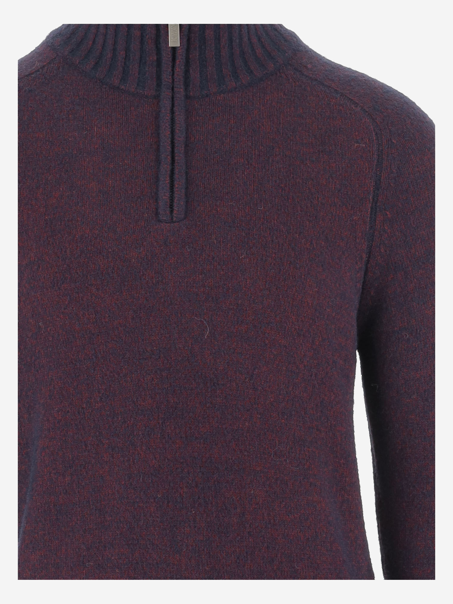 K-way Sevigny Half-zip Jumper In Burgundy