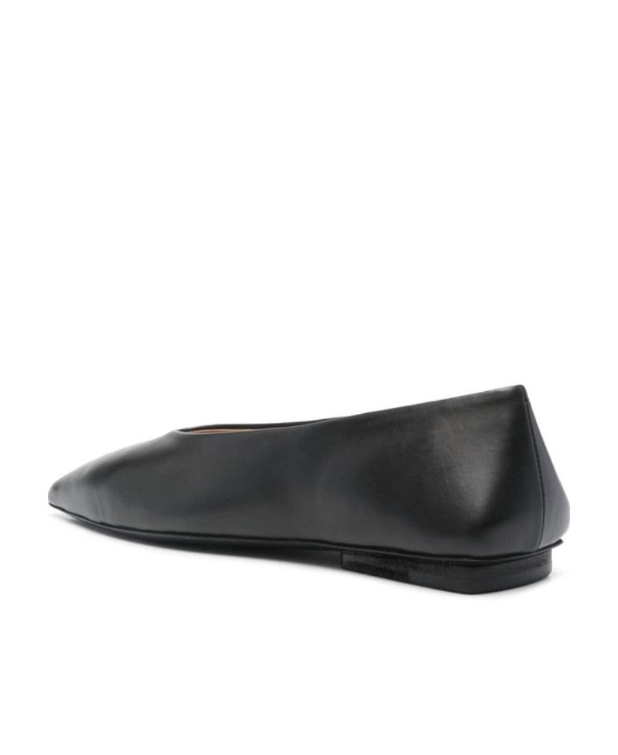 Marsèll Woman Ballet Flats Black Size 8.5 Soft Leather In Black