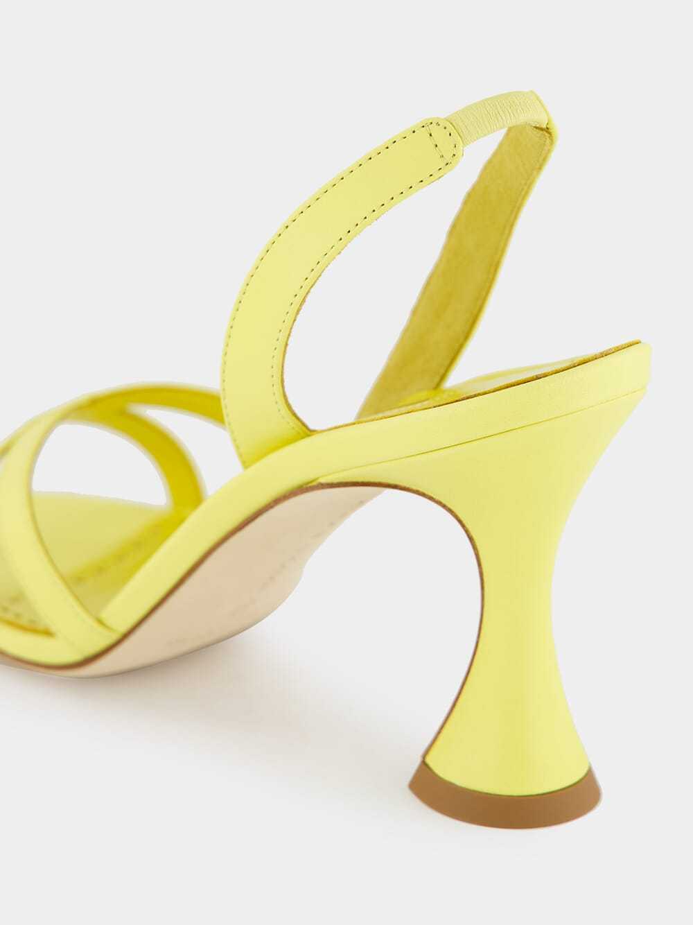Manolo Blahnik Open-toe High-heeled Sandals In Yellow