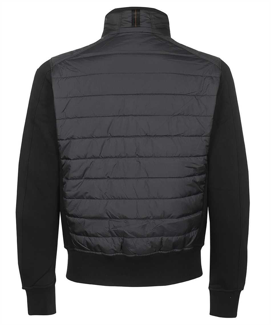 Parajumpers Appliquéd Quilted Shell-paneled Wool-blend Jacket In Black