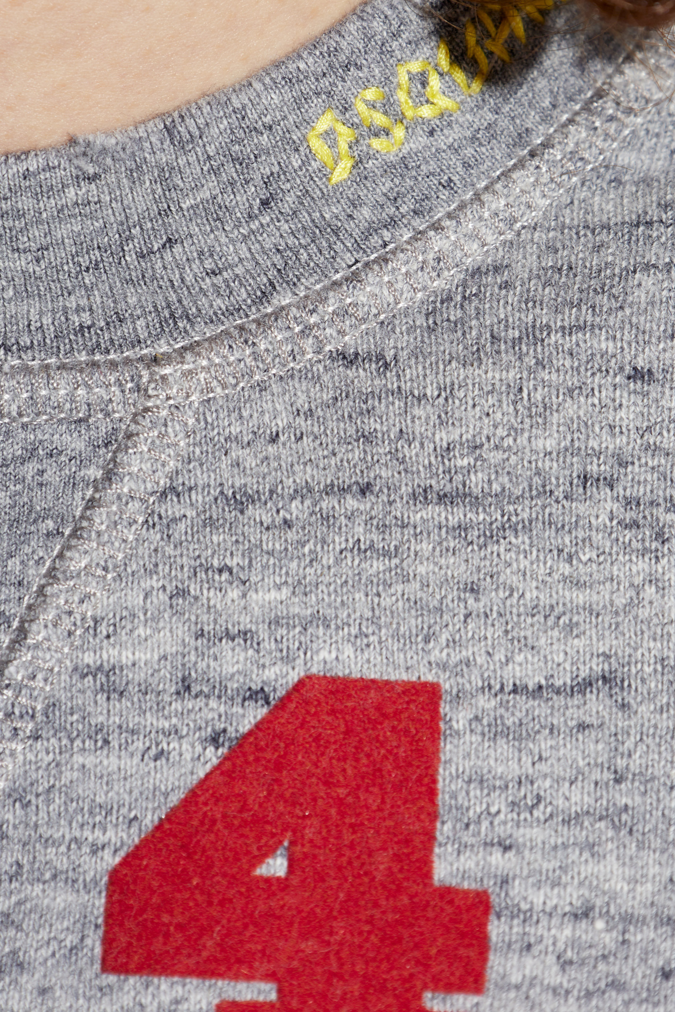 Dsquared2 Printed Sweatshirt In Gray