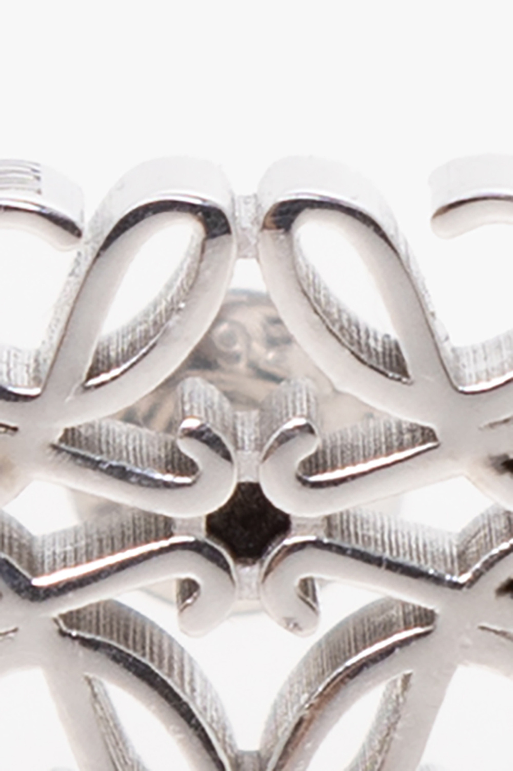 Loewe Pattern Earrings In White