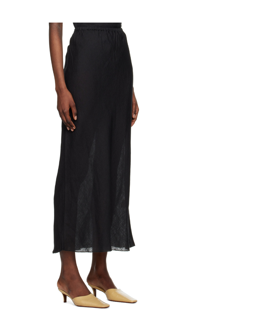 Baserange Emblem Skirt In Black