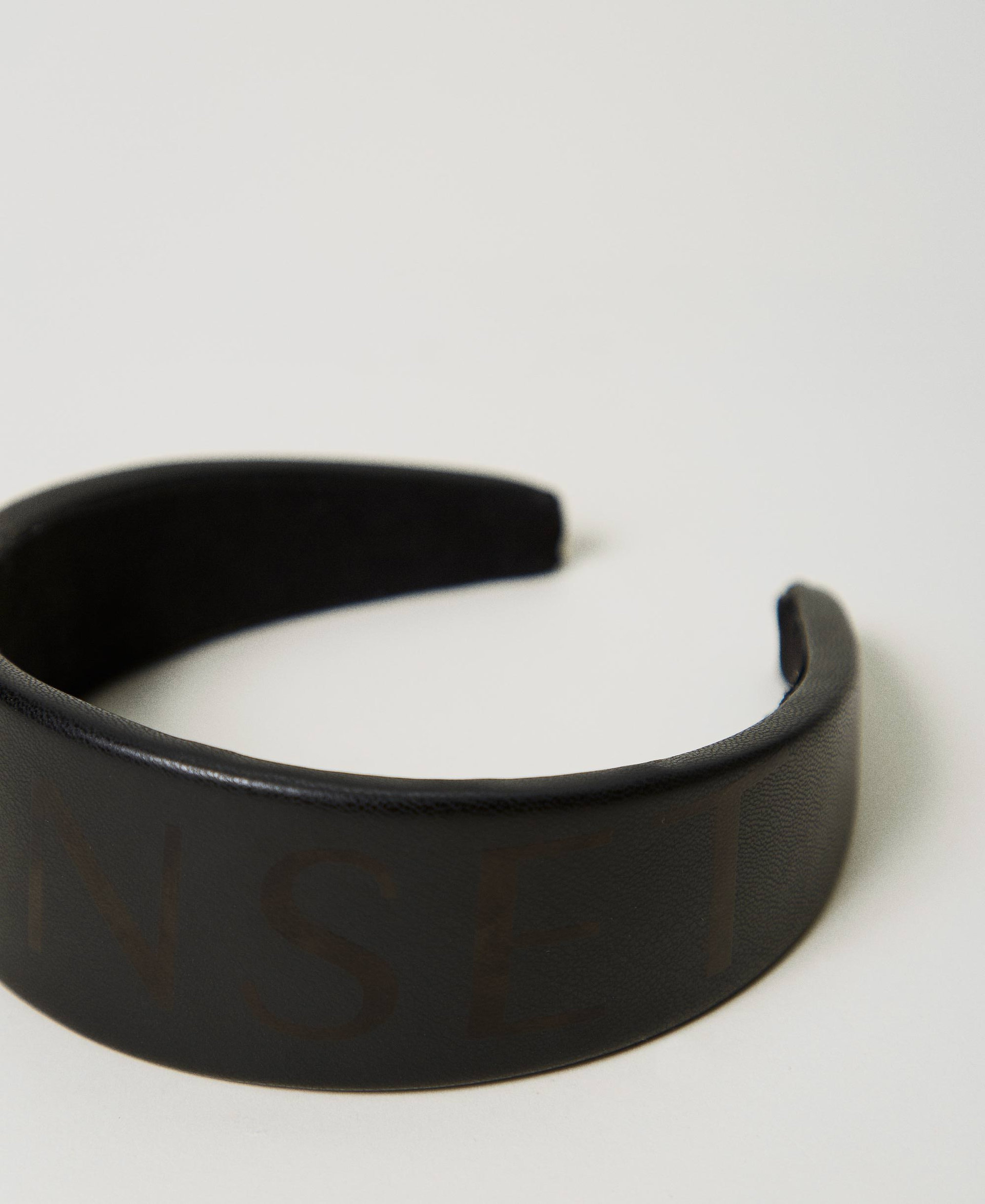 Twinset Logo-print Headband In Black