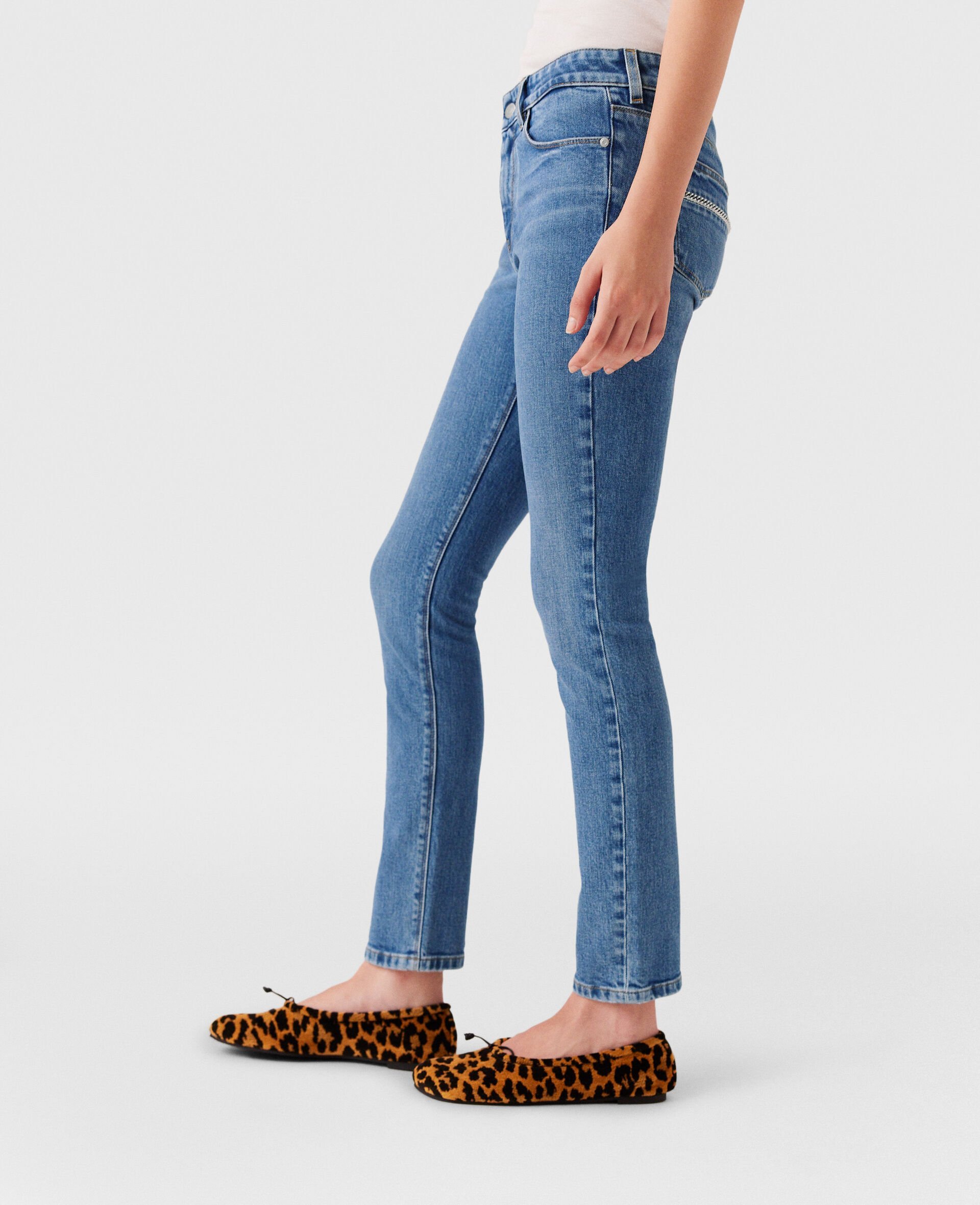 Stella Mccartney Belt-loop Jeans In Blue