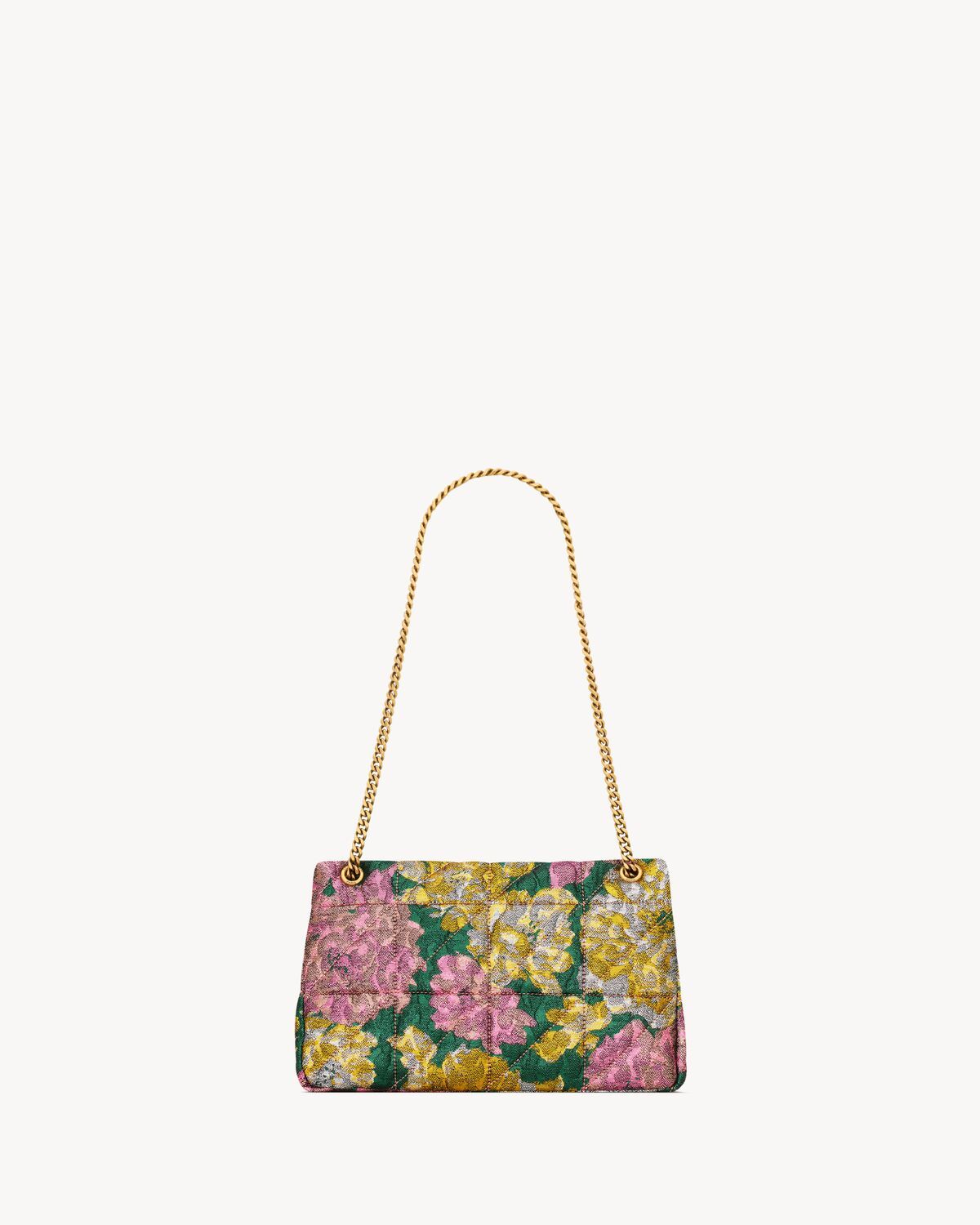 Saint Laurent Jamie Medium In Brocade In Multicolor