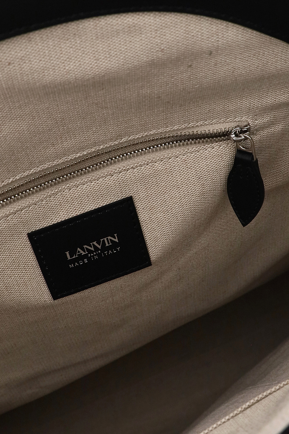 LANVIN MOTHER AND CHILD-LOGO TOTE BAG
