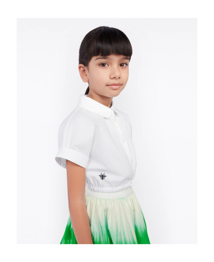 Dior Button Shirt In White