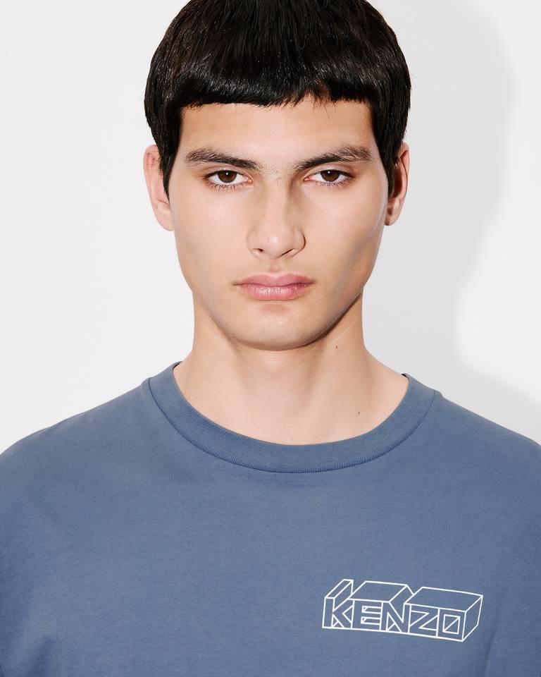 Kenzo Short-sleeved T-shirt In Blue
