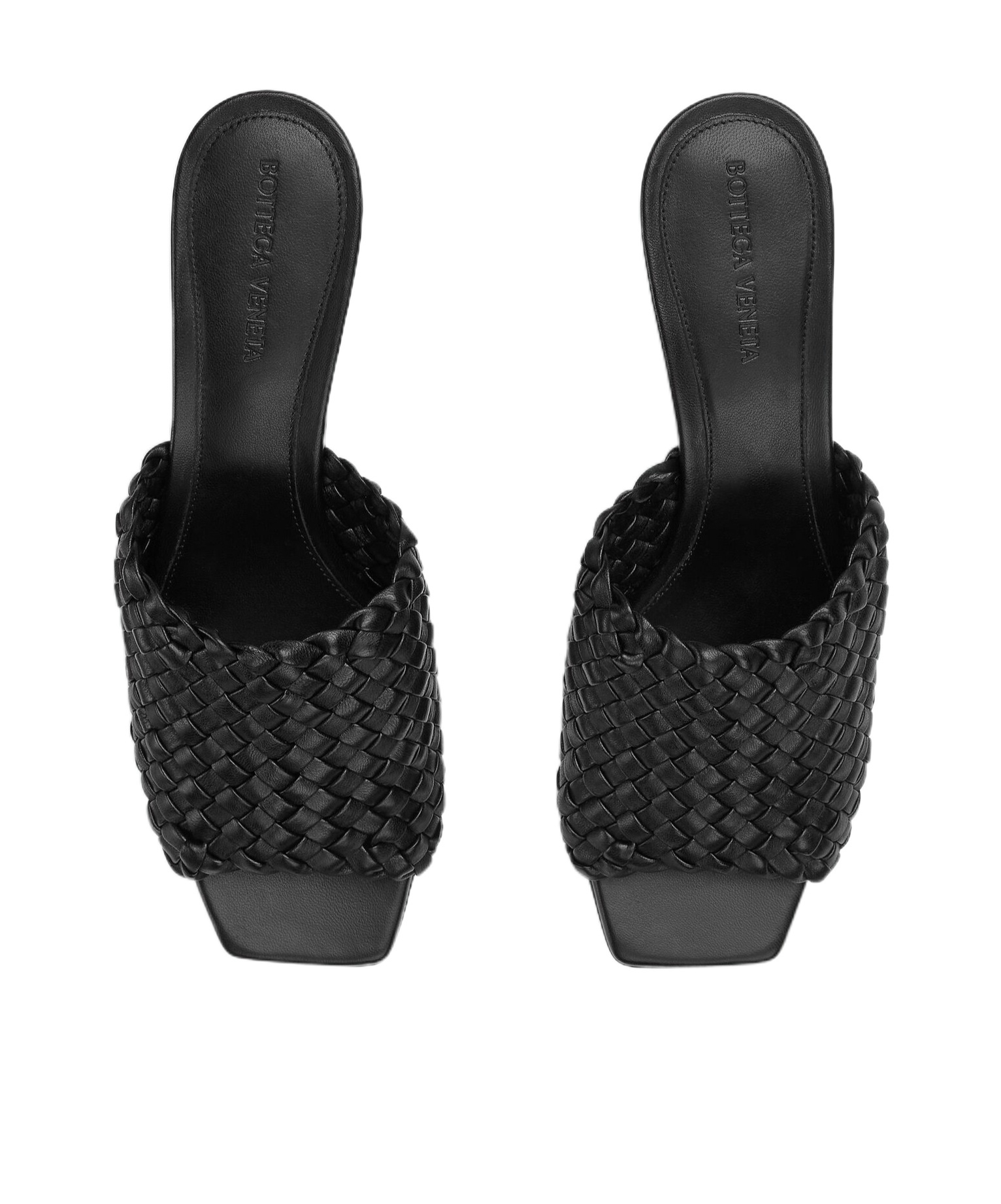 Bottega Veneta Knot Logo Muller Shoes In Black