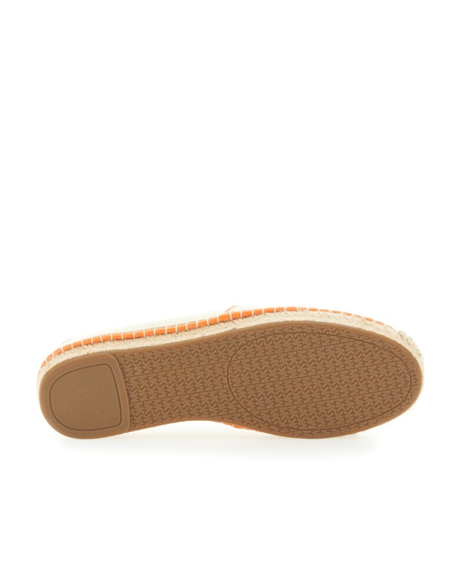 Michael Kors Monogram-embroidered Espadrilles In Nude