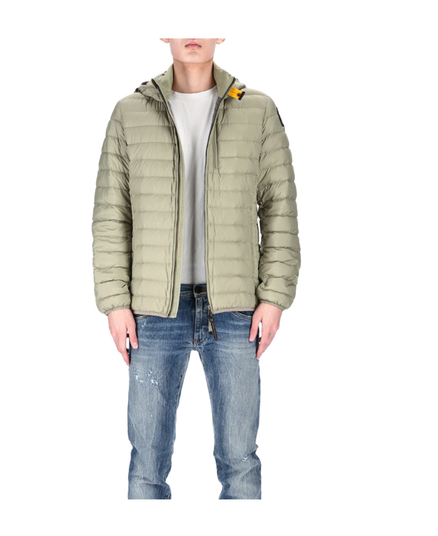 Parajumpers Long-sleeved Hooded Down Jacket In Nude