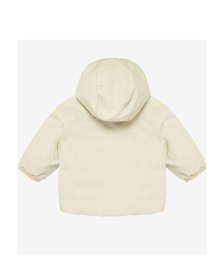 K-way Hooded Down Jacket In White