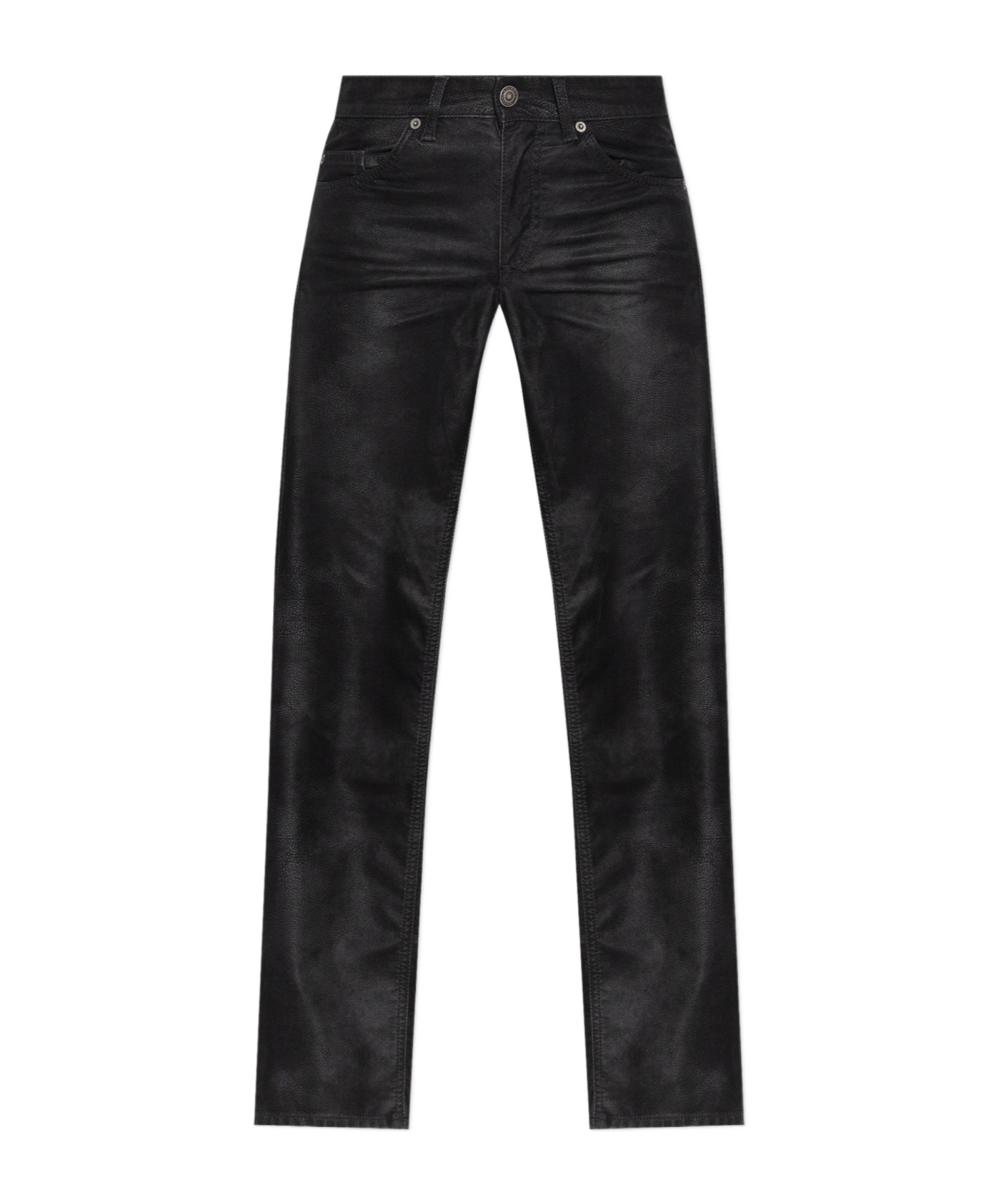 Isabel Marant Étoile Belt Loop Denim Trousers In Black