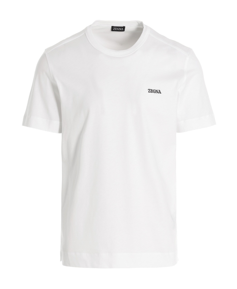 Zegna Versatile Crew Neck T-shirt In White