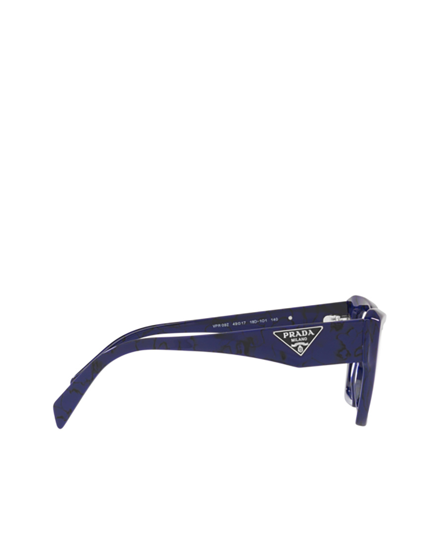 Prada Logo-plaque Glasses In White