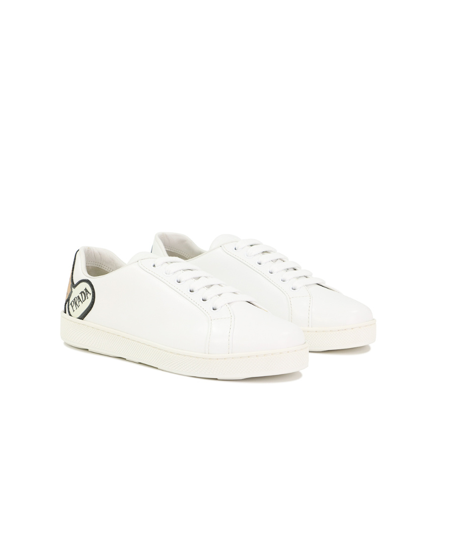 PRADA LOGO-LACING CASUAL SNEAKERS