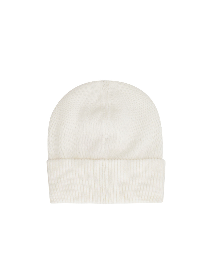 Valentino Vlogo Signature Wool Beanie In White