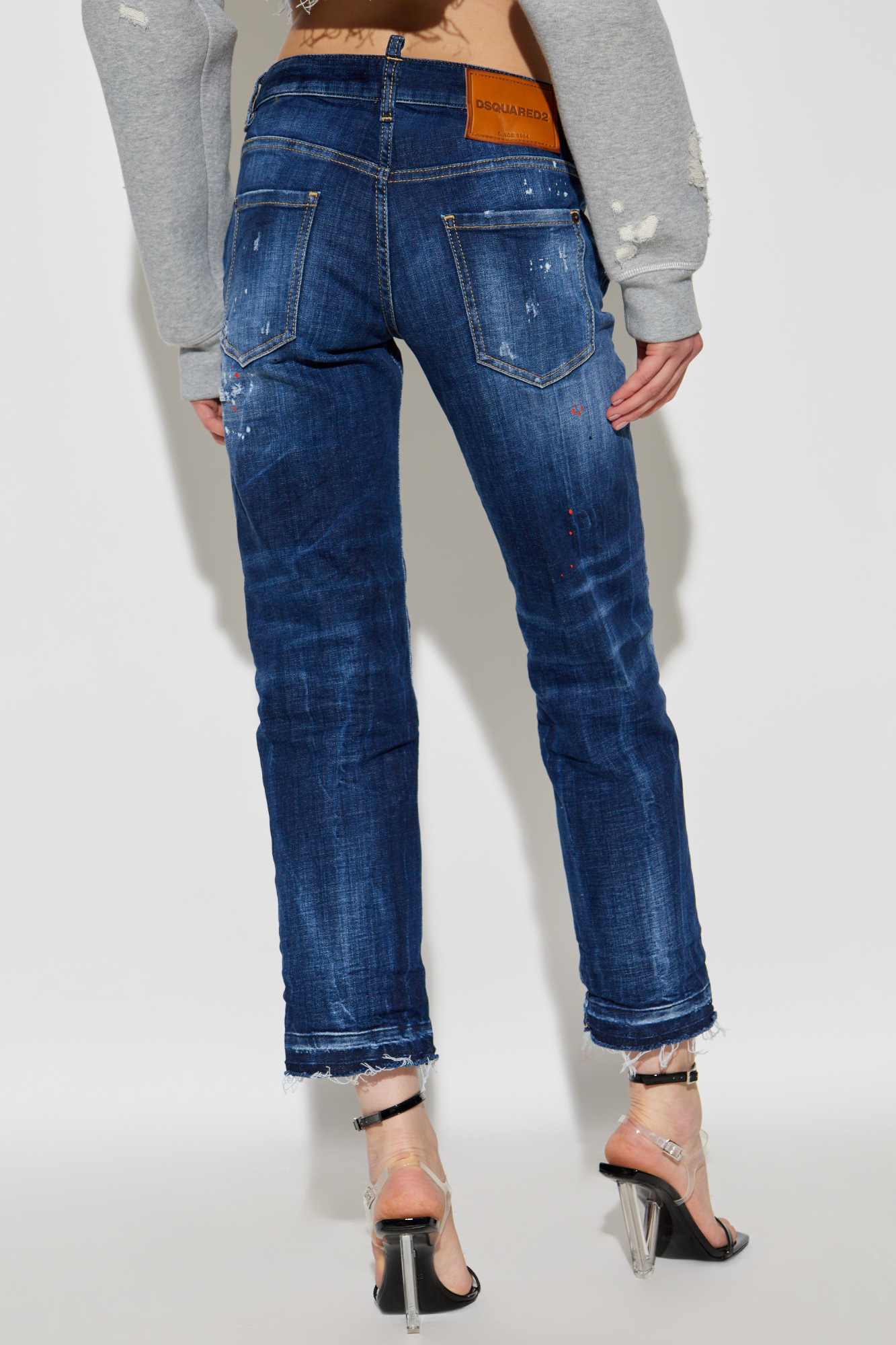 Dsquared2 Stretch Denim Boston Jeans