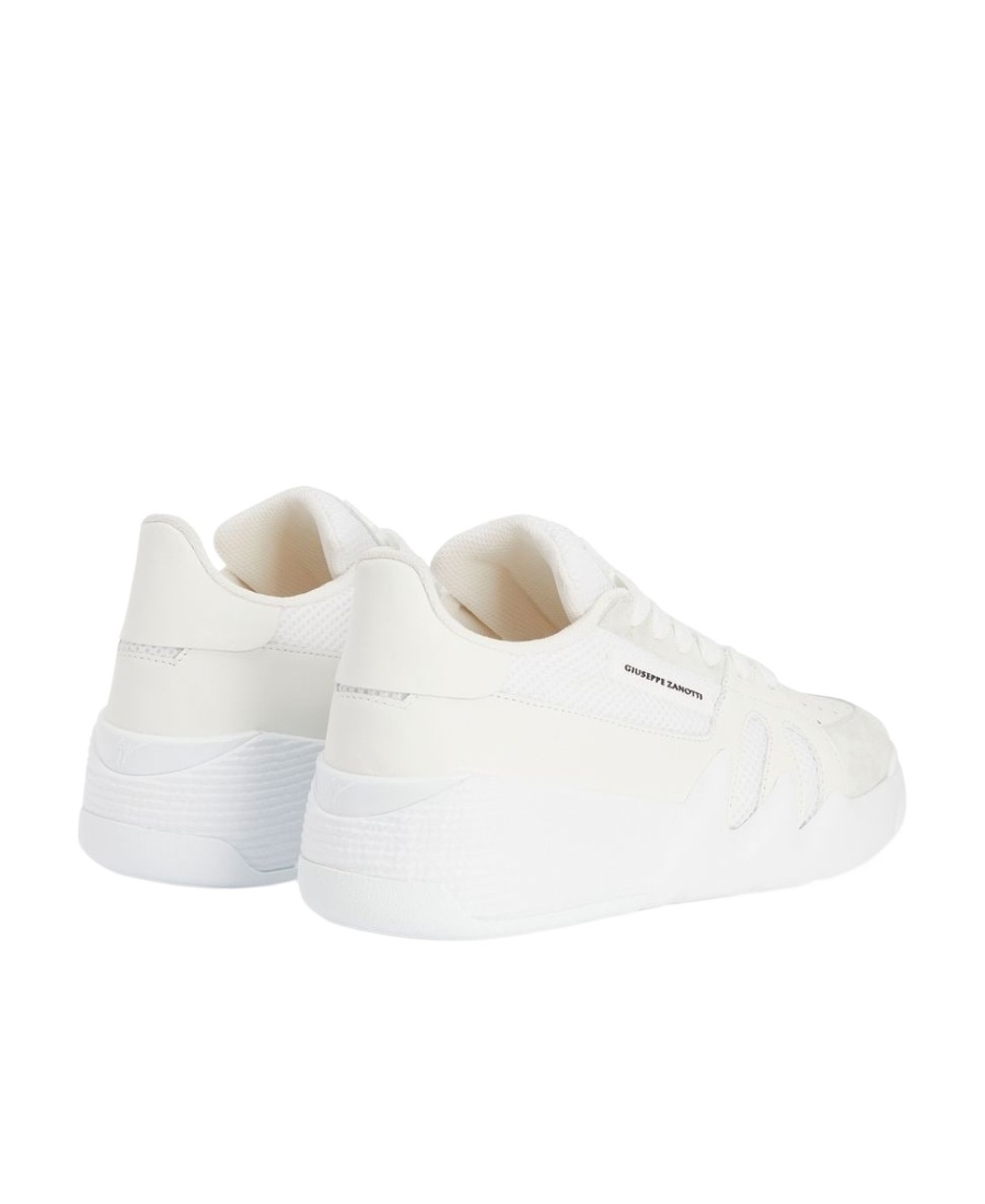Shop Giuseppe Zanotti Talon Low-top Sneakers In White