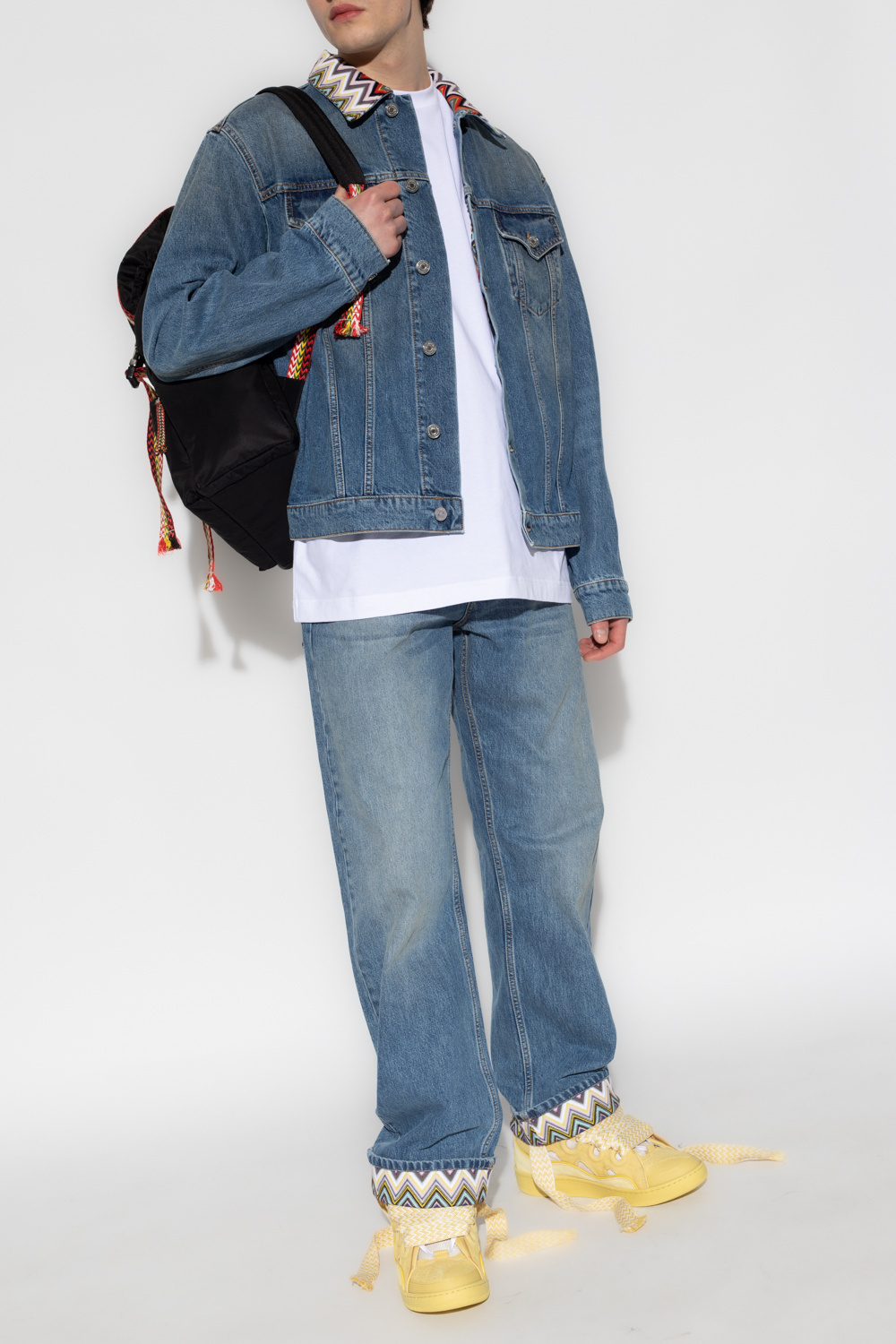 Missoni Stonewashed Denim Jeans In Blue