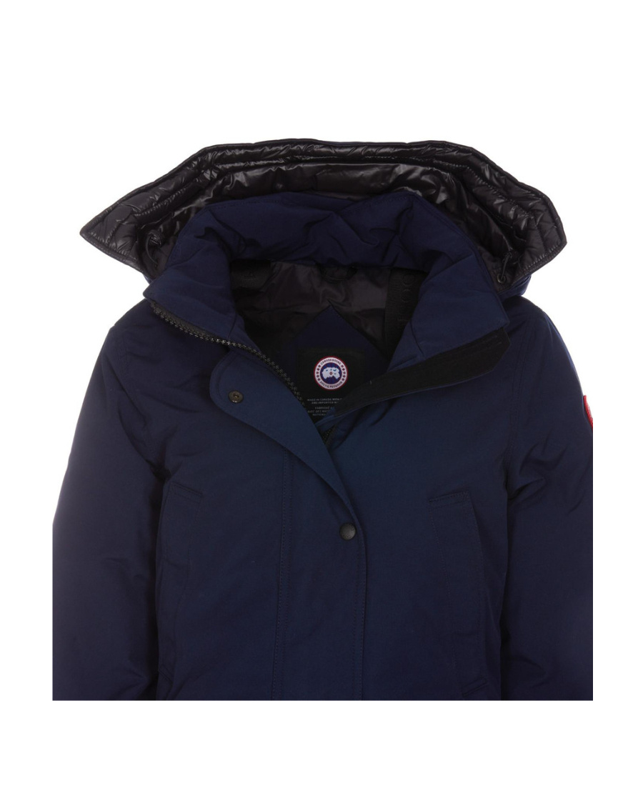 Canada Goose Trillium Hooded Parka Coat In Blue